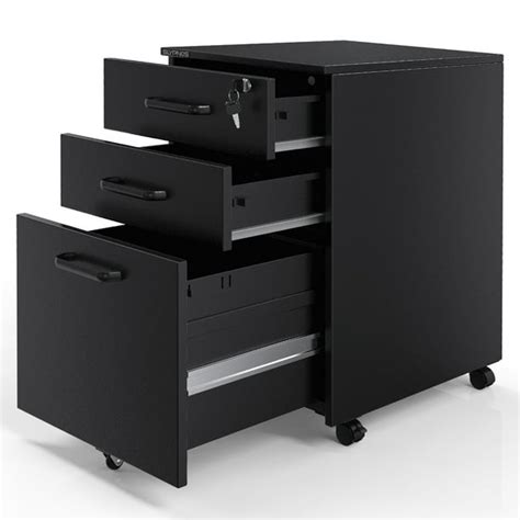 3-drawer steel pedestal filing cabinet with combination lock|2 drawer office filing cabinets.